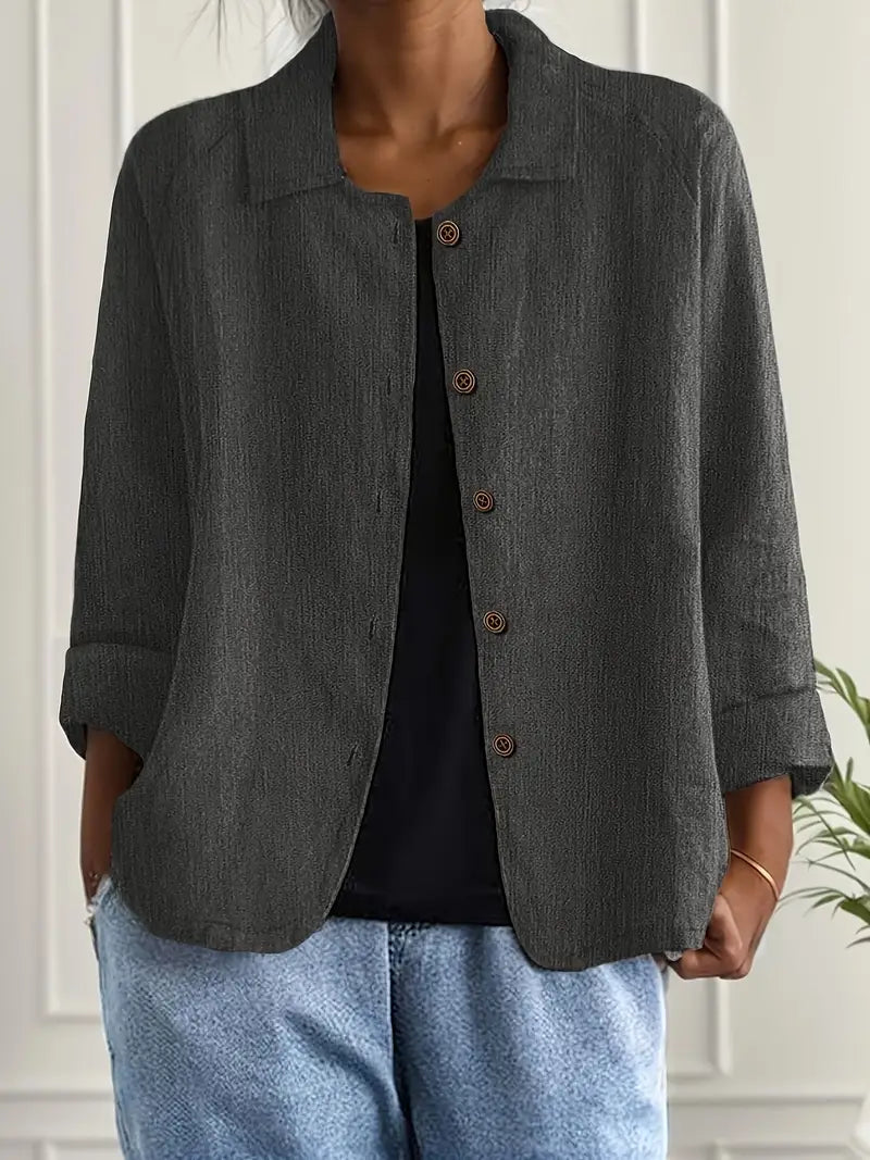 Lori | Breezy Linen Jacket