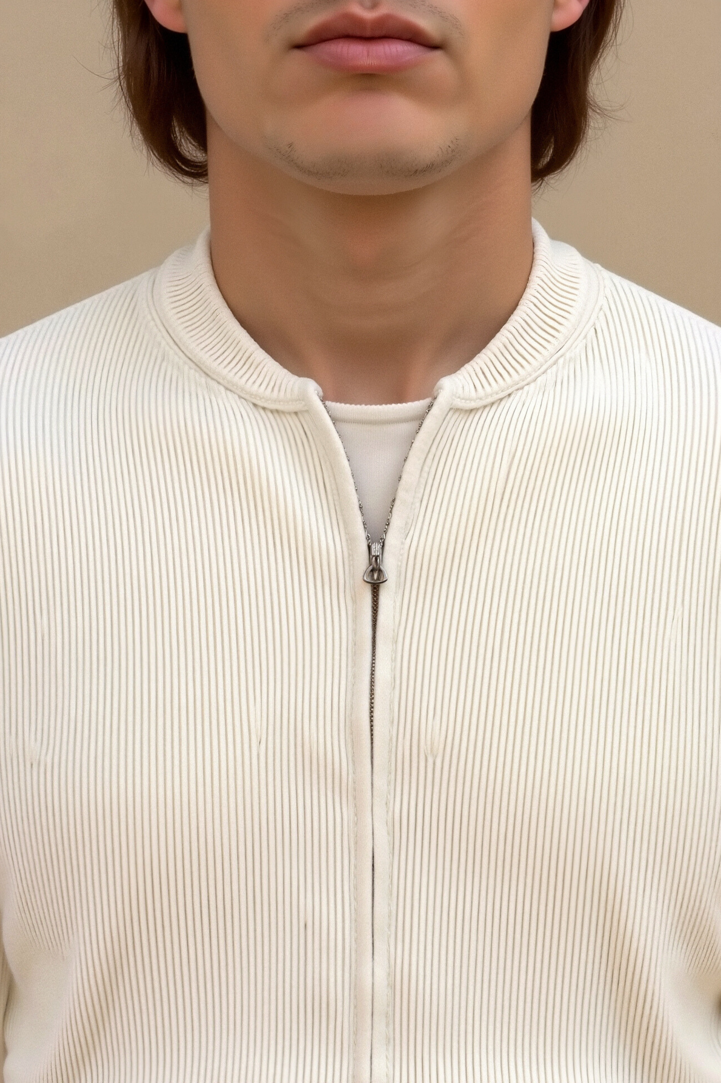 Luxuriöse Feinstrick-Cardigan mit Rundhalsausschnitt