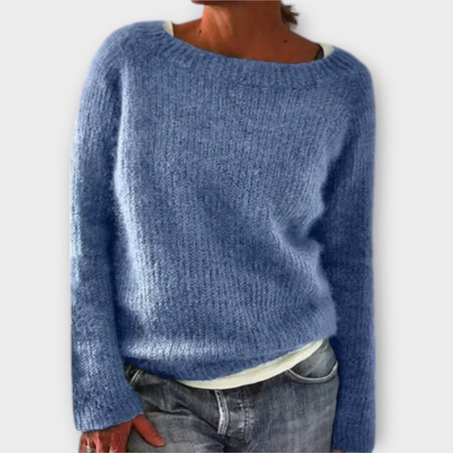Maya | Übergroßer Strickpullover