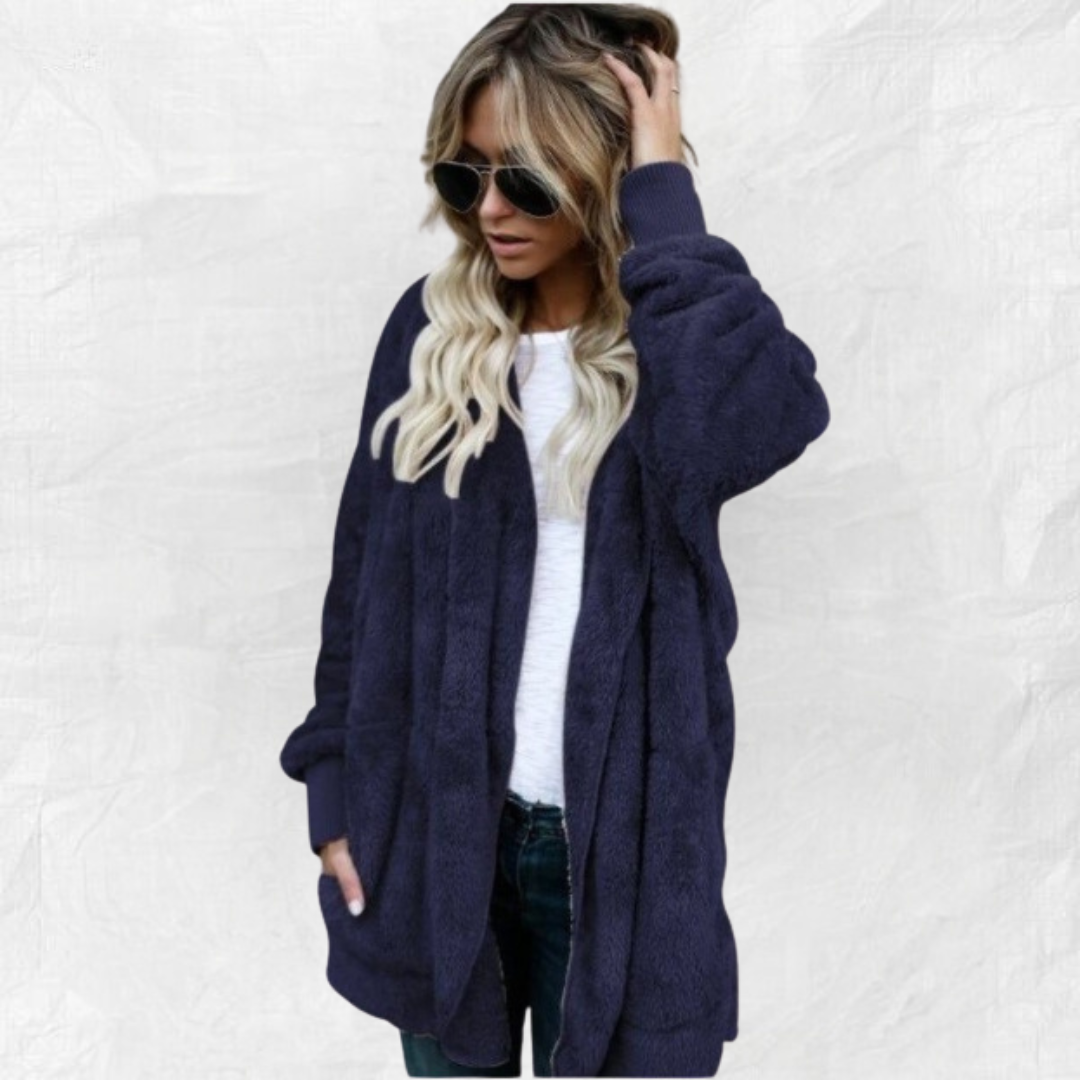 Ally | Doppel-Fleece-Cardigan