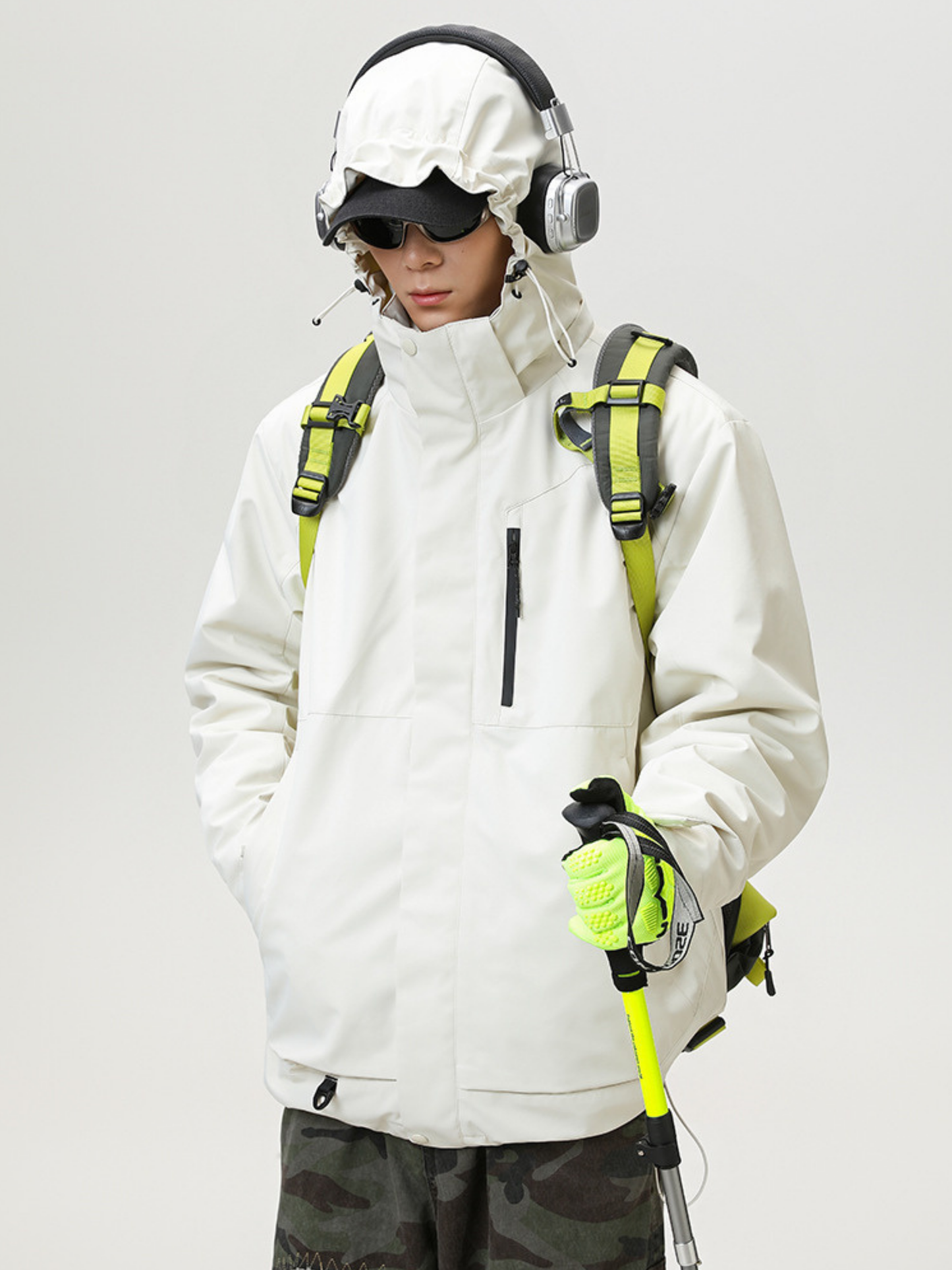 Spirewood – Unisex 3-in-1 Abnehmbare Funktionsjacke