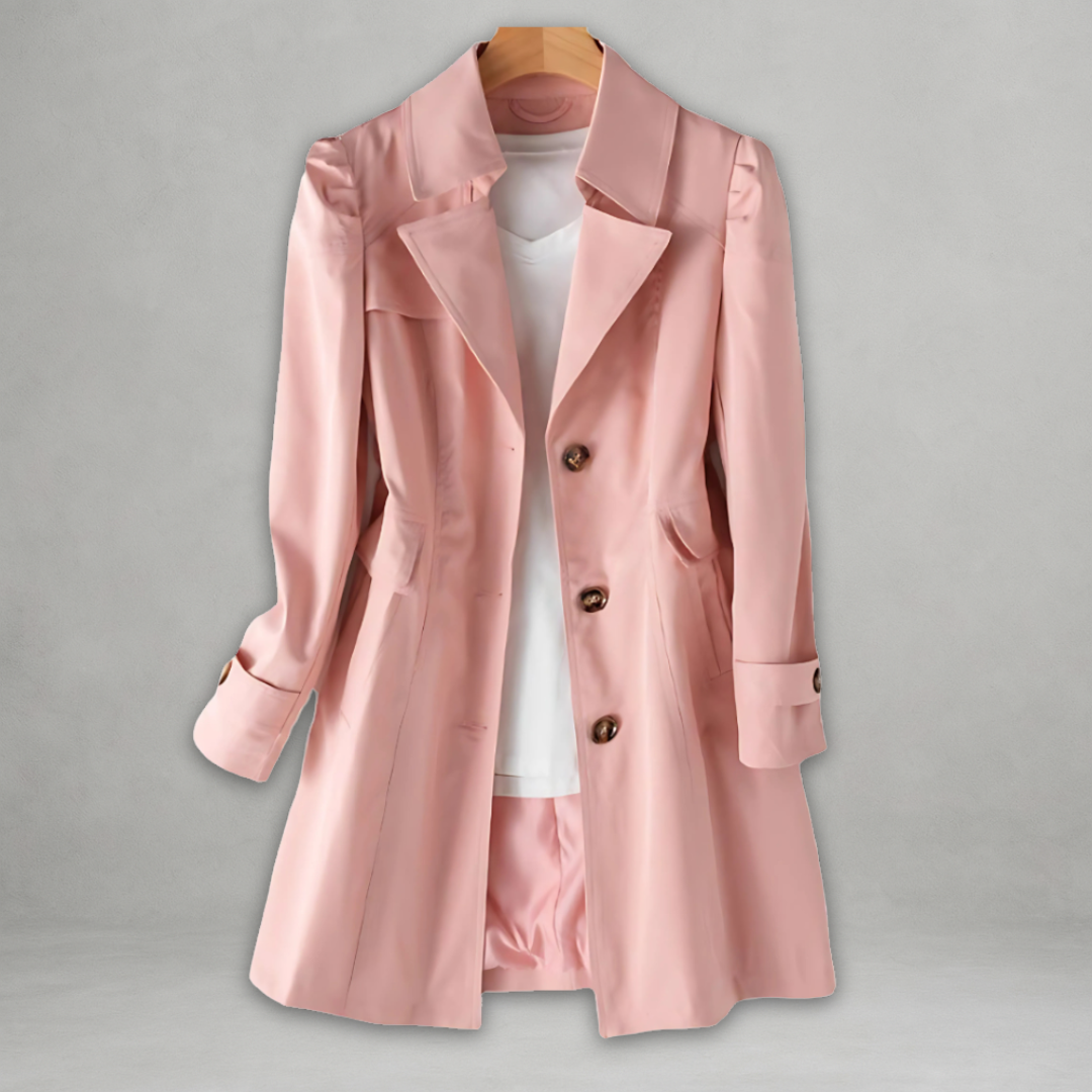 Lioren™ – Stilvoller Trenchcoat für den Frühling mit elegantem Design