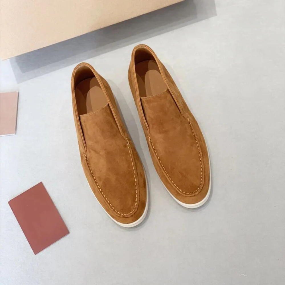 Lässige Wildleder-Loafer