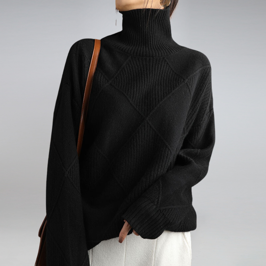 Alice | Weicher Rollkragenpullover