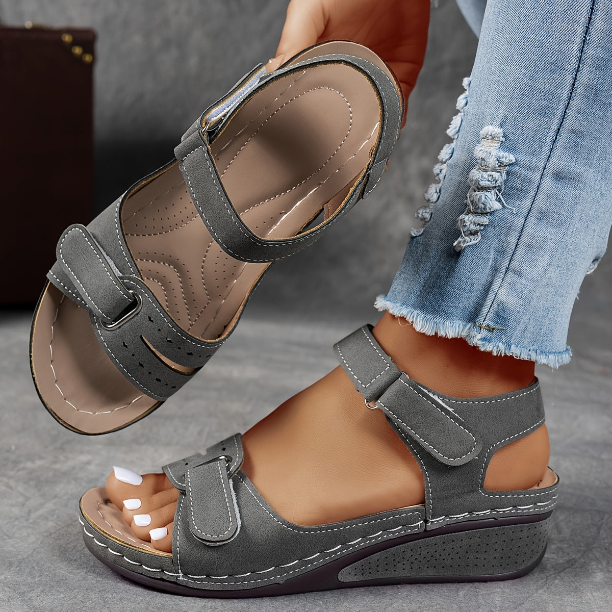 Céline | Modische orthopädische Sandale