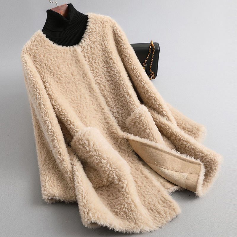 Minette™ | Eleganter Teddy-Mantel aus Kunstfell