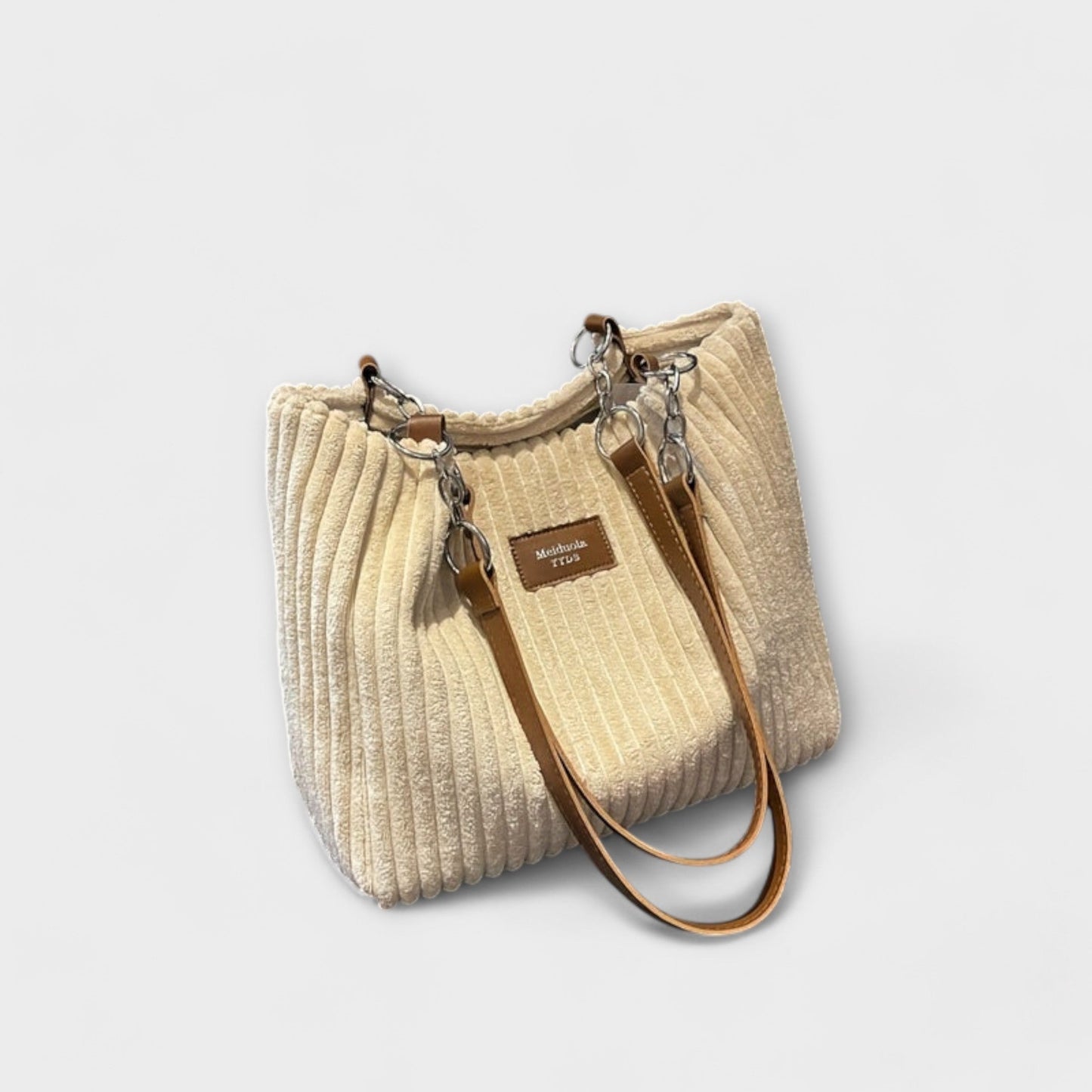 Olivia – Weiche Cord-Schultertasche