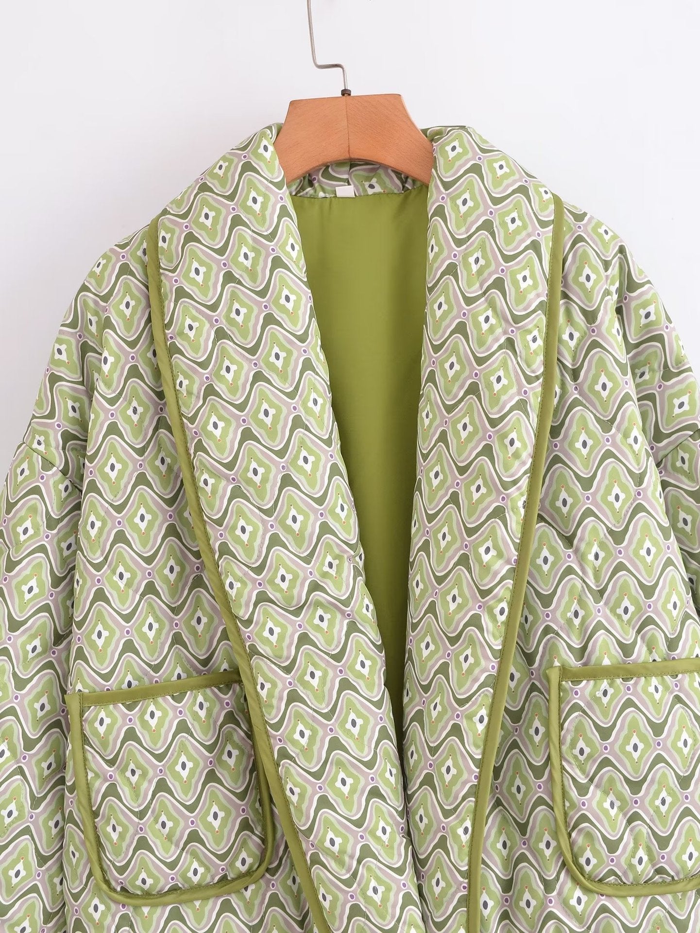 Maya | Gesteppte Wickeljacke