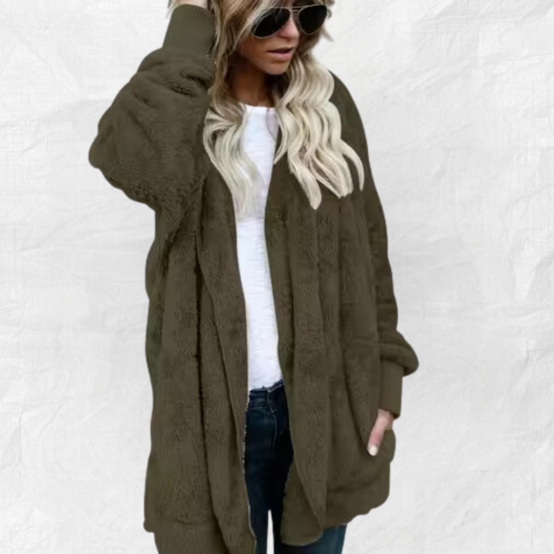 Ally | Doppel-Fleece-Cardigan