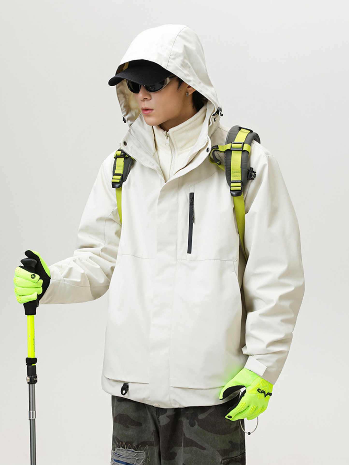 Spirewood – Unisex 3-in-1 Abnehmbare Funktionsjacke