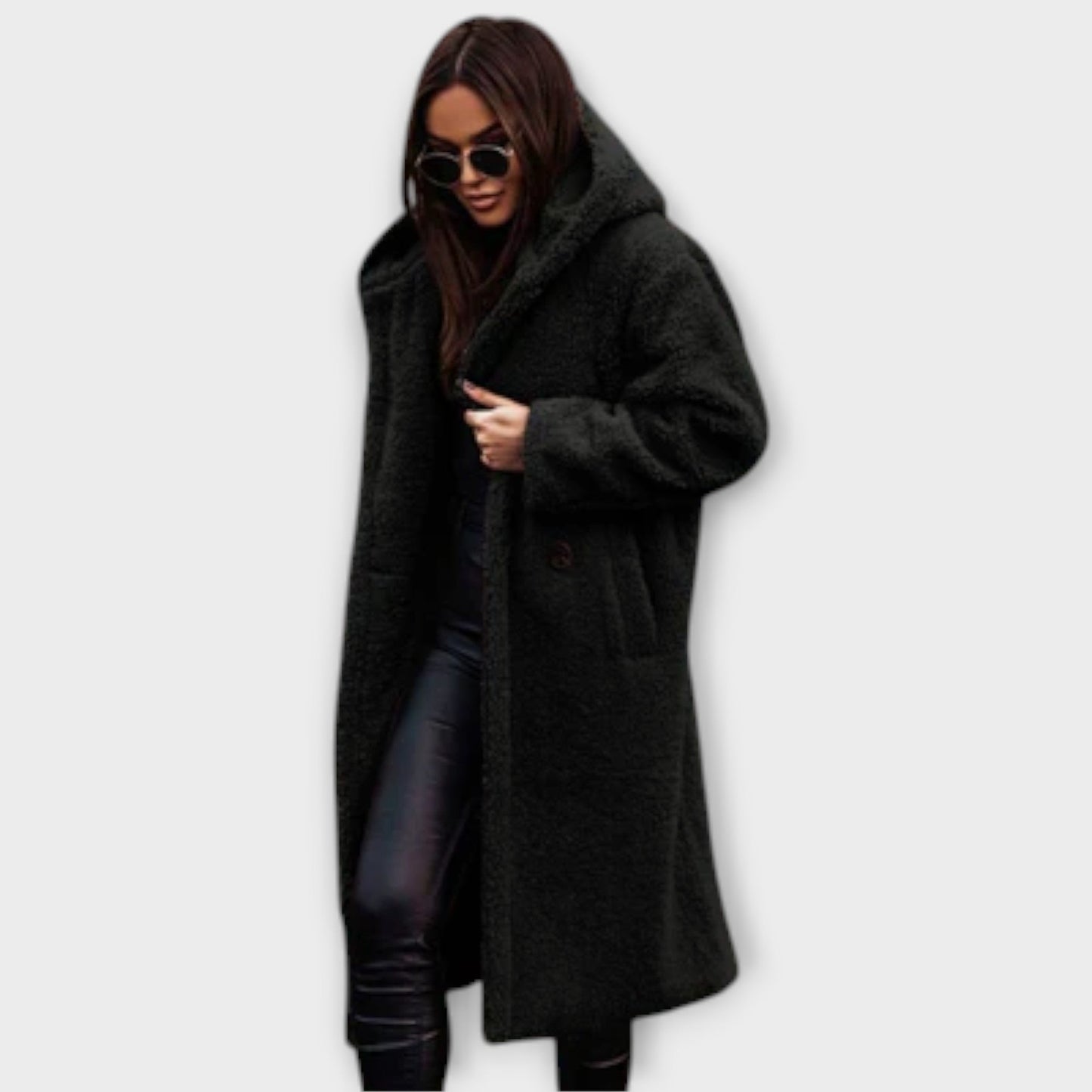 Megan | Stylish Knee-Length Coat