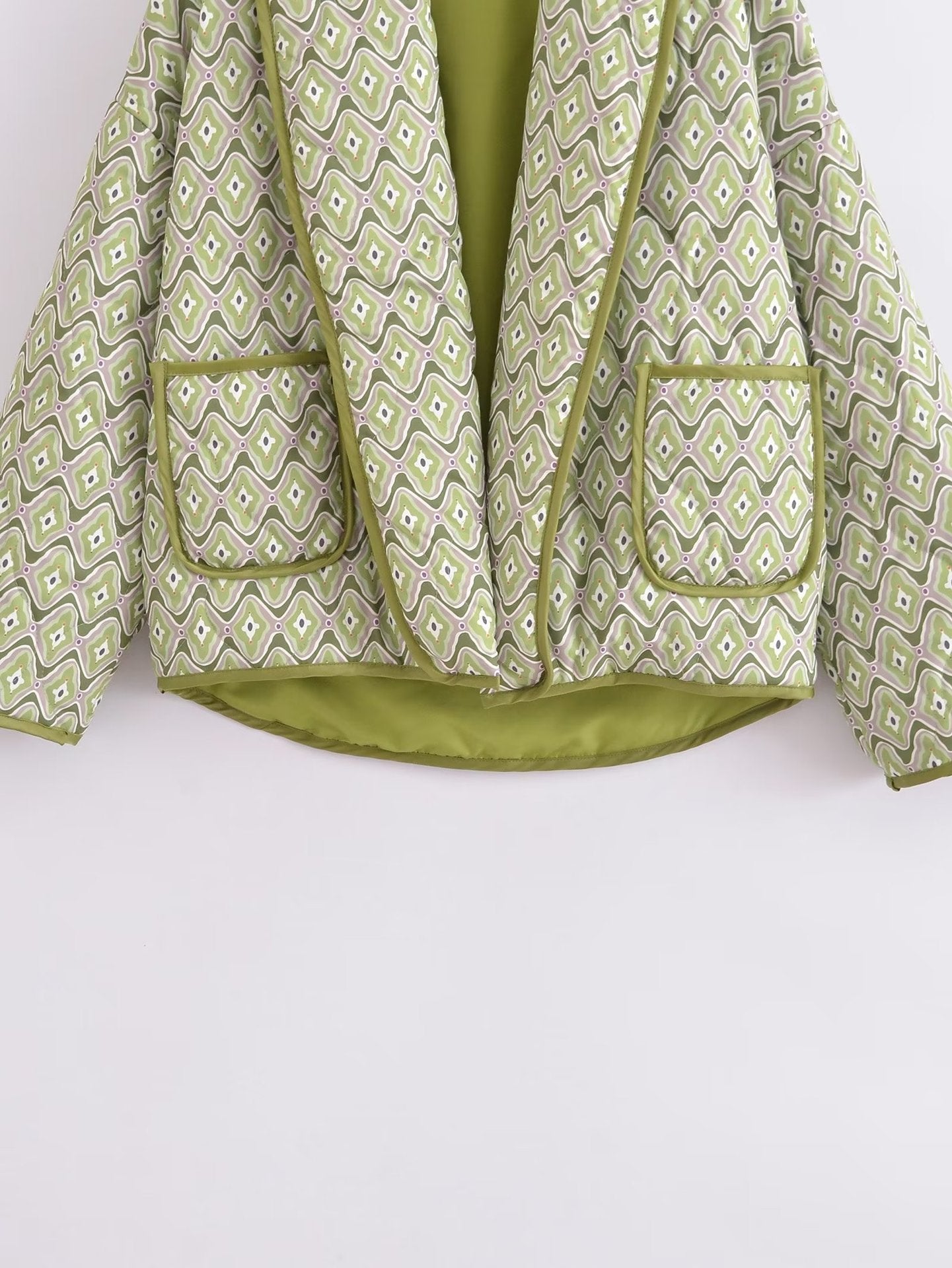 Maya | Gesteppte Wickeljacke