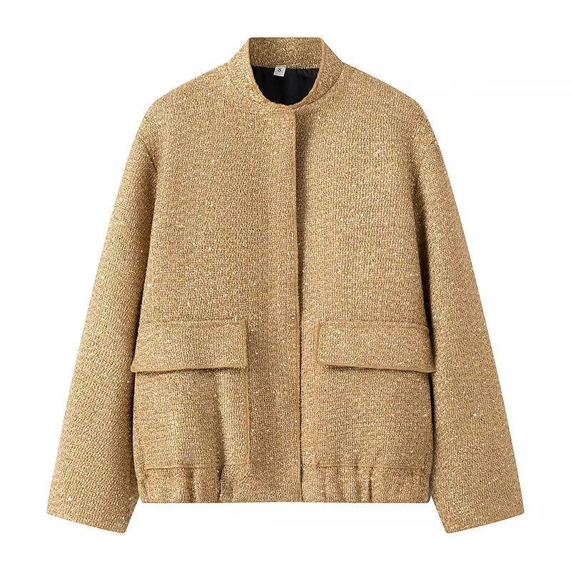 Eva | Jacke mit Perlenrand