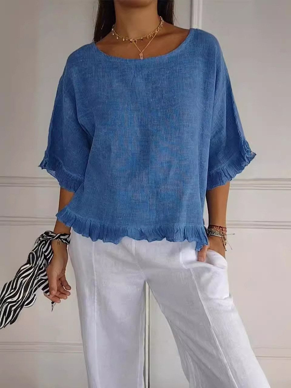 Amanda™ | Lässig-elegante Bluse