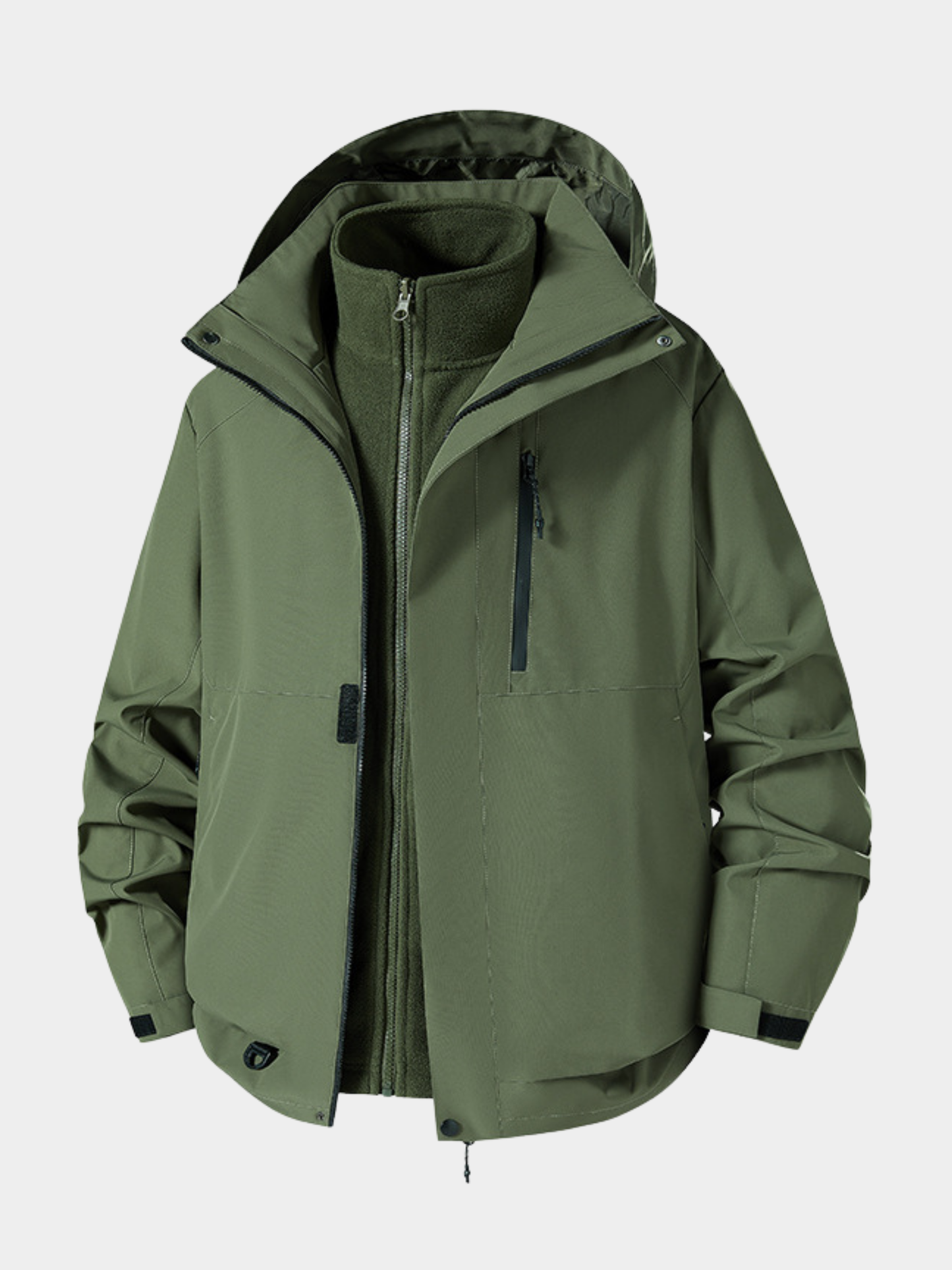 Spirewood – Unisex 3-in-1 Abnehmbare Funktionsjacke