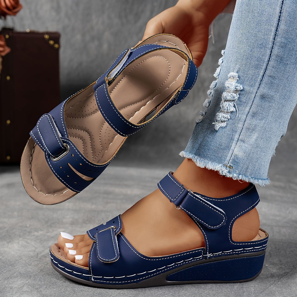 Céline | Modische orthopädische Sandale