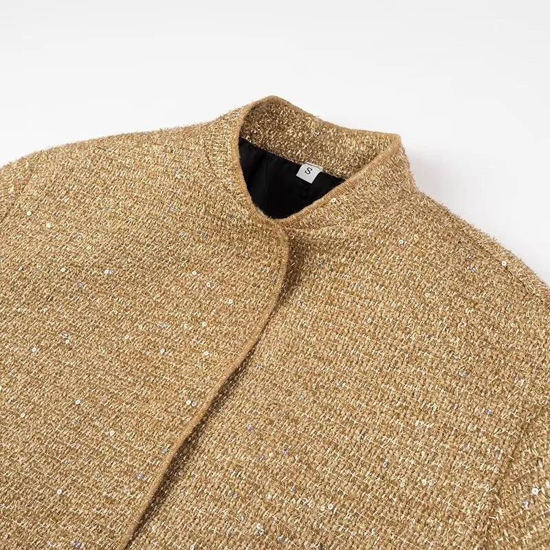 Eva | Jacke mit Perlenrand