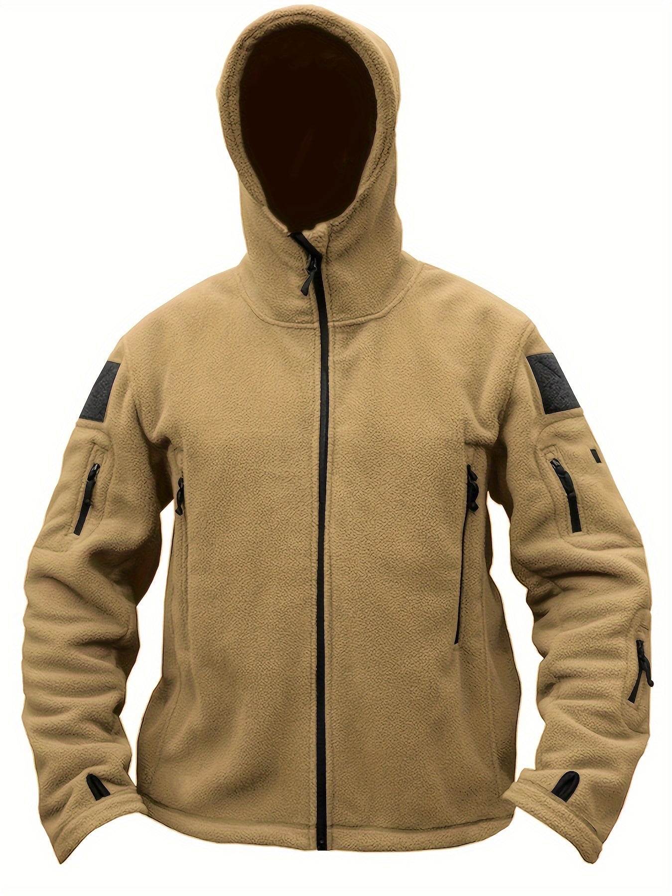 Rosendo – Langärmeliger Kapuzenpullover mit Taschen