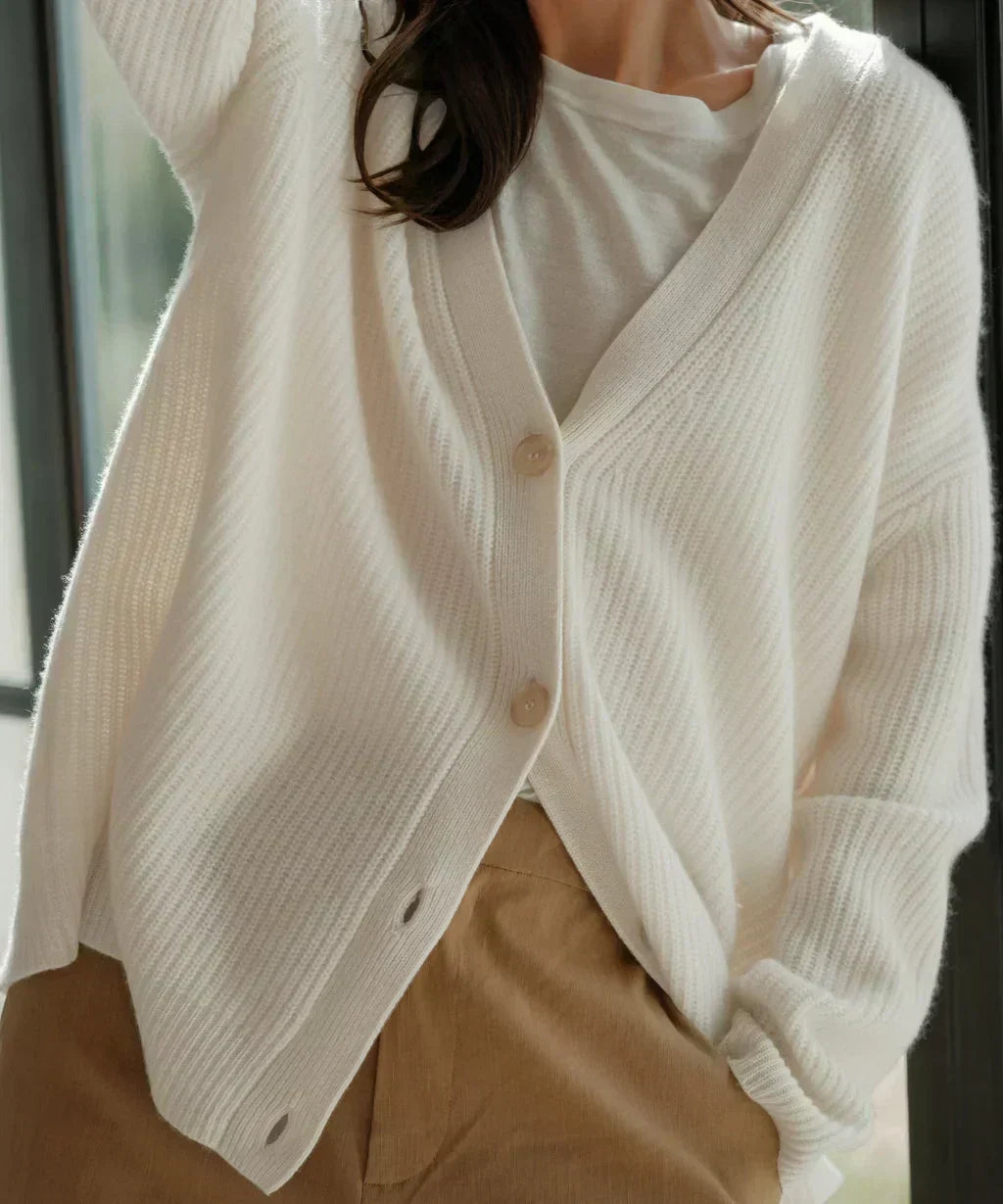 Ambra – Ultrabequemer Kaschmir-Cardigan