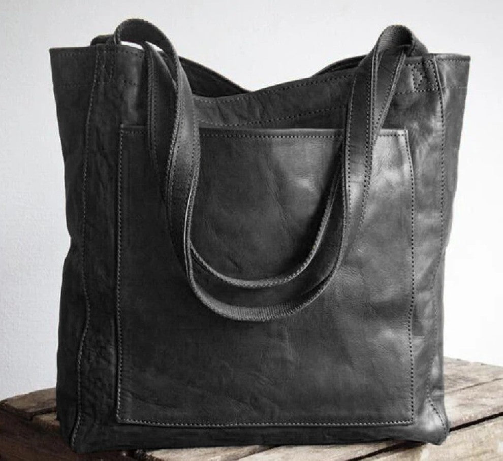 Ella™ | Klassische Leder-Tote
