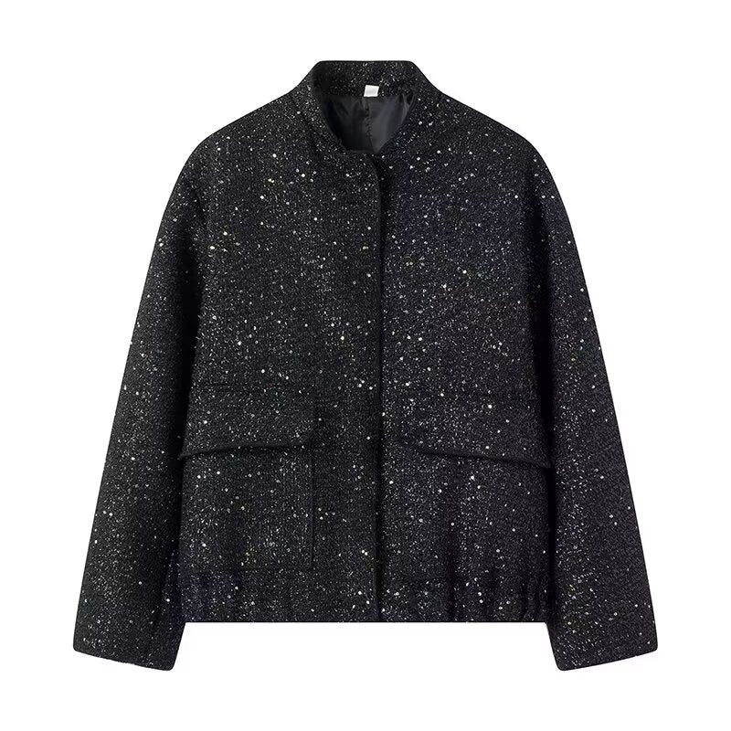 Eva | Jacke mit Perlenrand