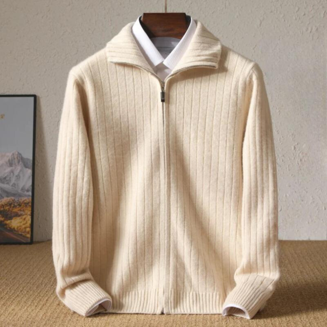 Sebastian | Gestrickte Merinowolljacke