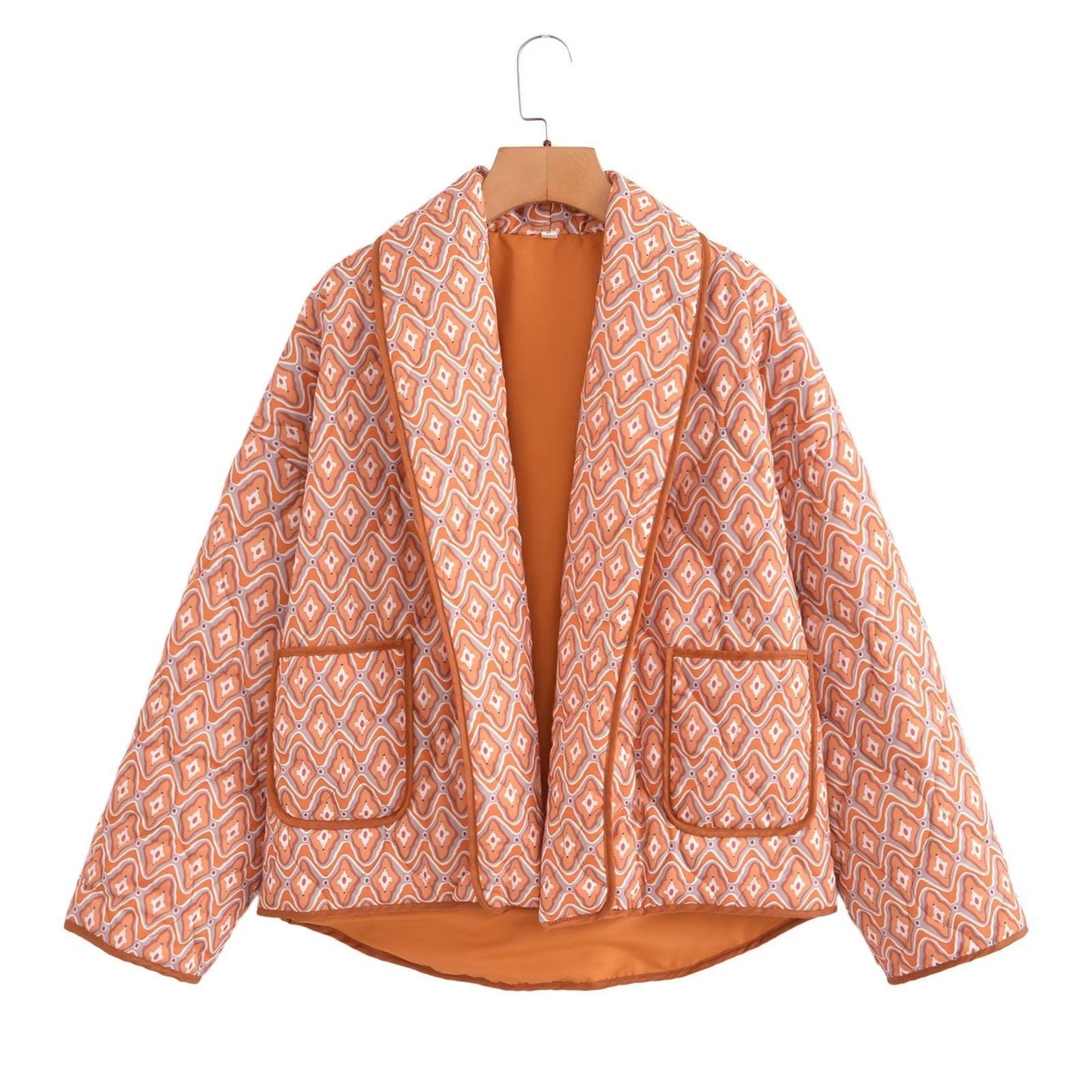 Maya | Gesteppte Wickeljacke