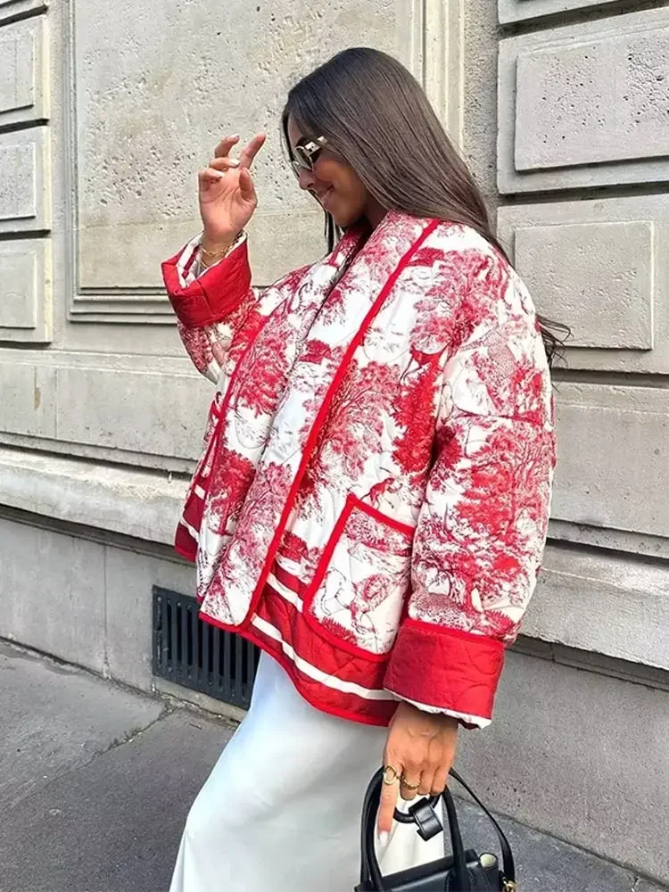 Celeste™ - Urban Chic Gesteppte Baumwolljacke