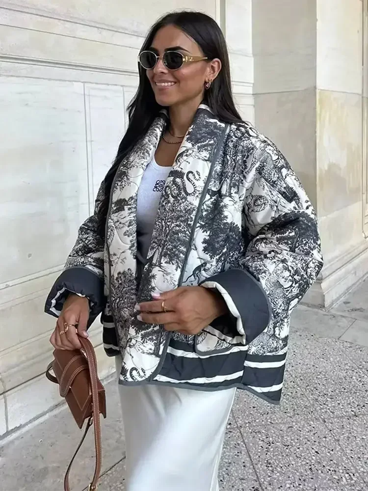 Celeste™ - Urban Chic Gesteppte Baumwolljacke