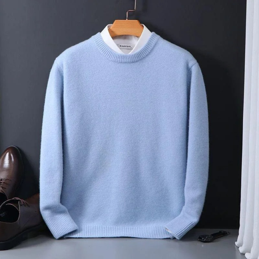 Thierry | Kaschmir Pullover mit Rundhalsausschnitt