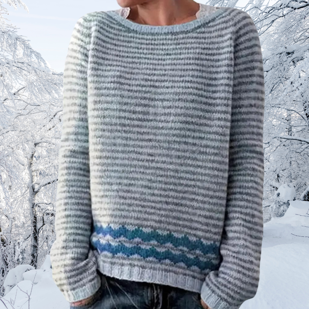 Juniper - Rundhals Lockere Pullover