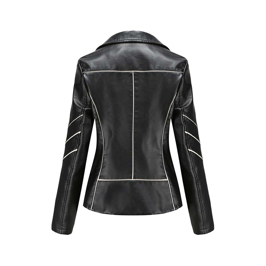 HANNIE - Stilvolle Leder Sommerjacke