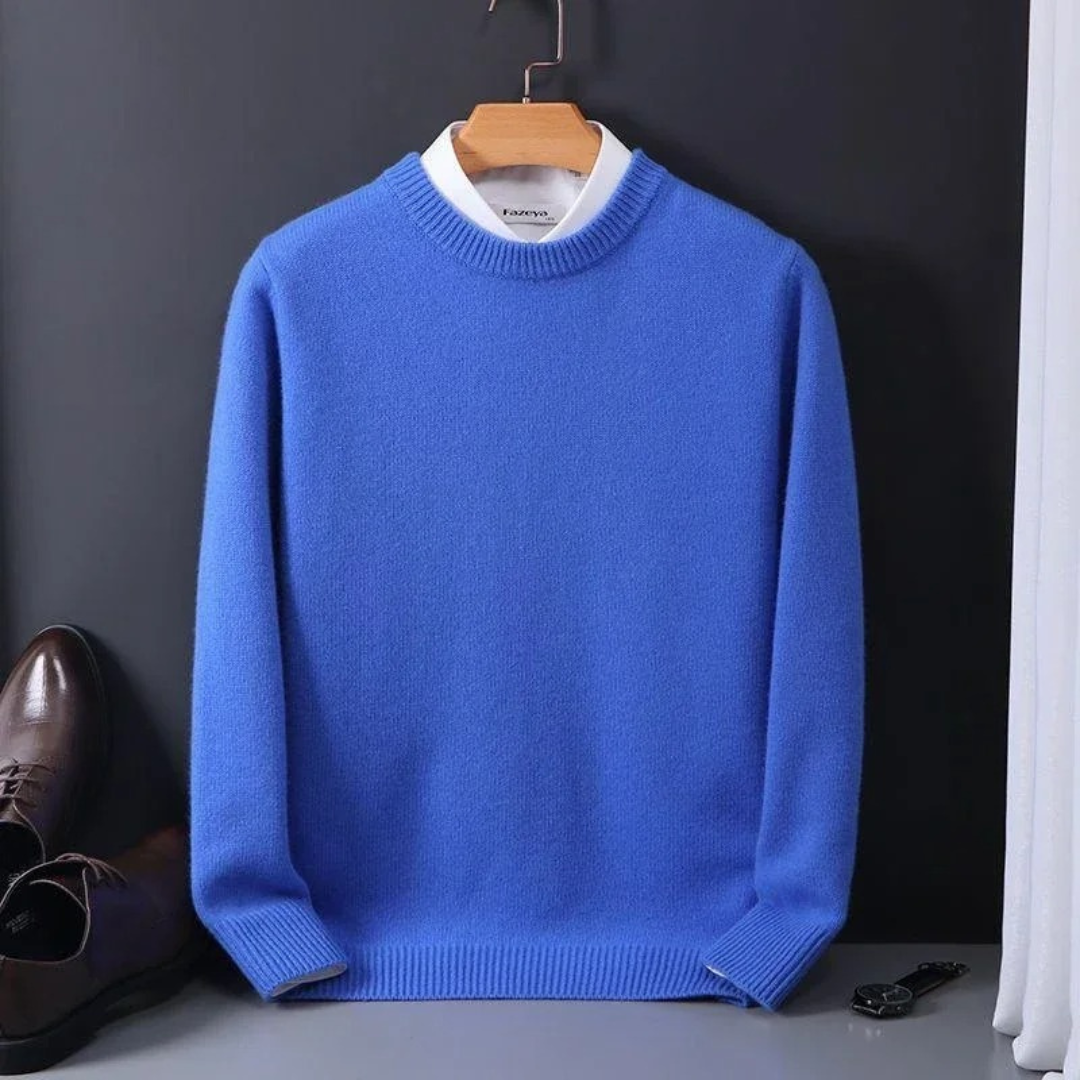 Thierry | Kaschmir Pullover mit Rundhalsausschnitt