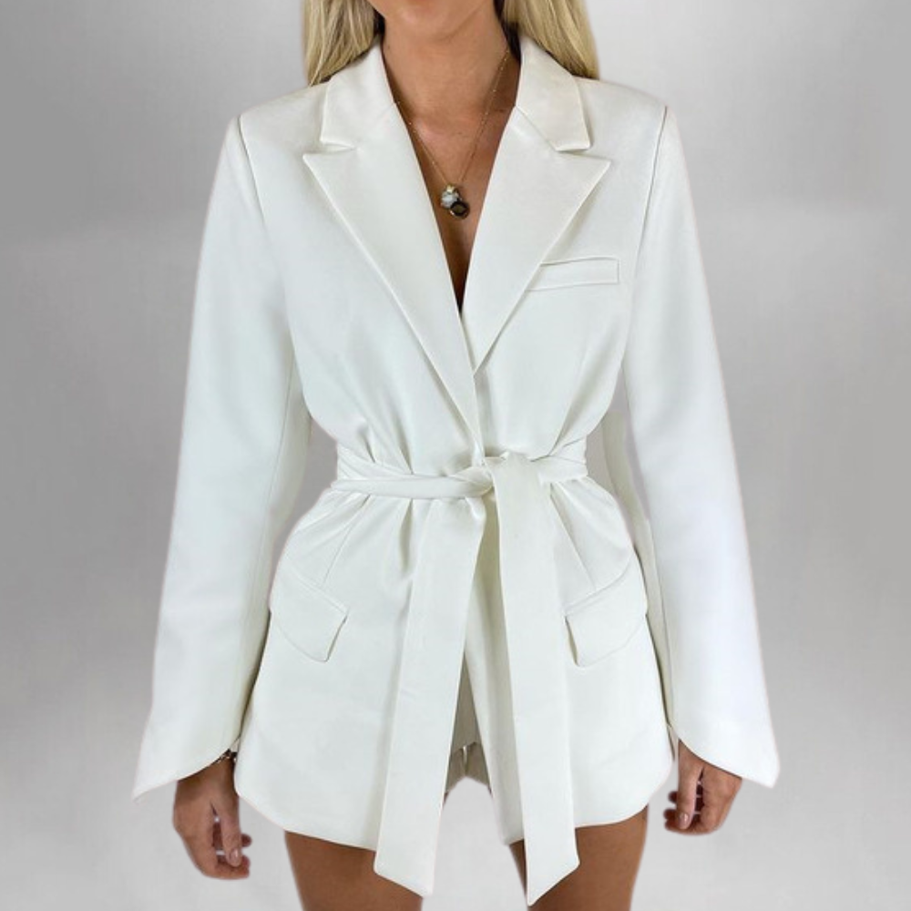 MARISA | Blazer mit Gürtel für einen schicken Look