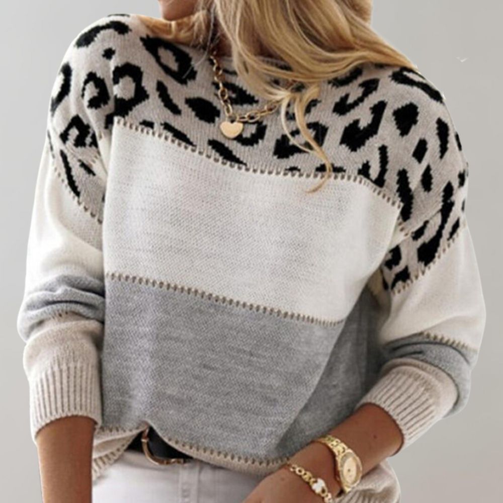 Charlene | Schicker Leopardenpullover