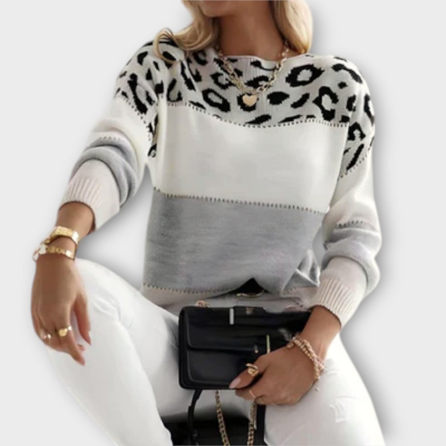 Kay - Lässiger Leopard Pullover