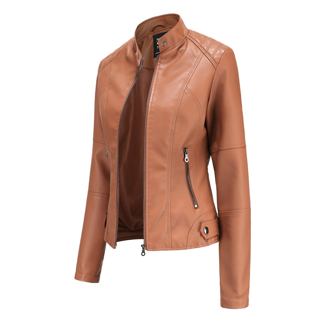 THARAH | Zeitlose Lederjacke
