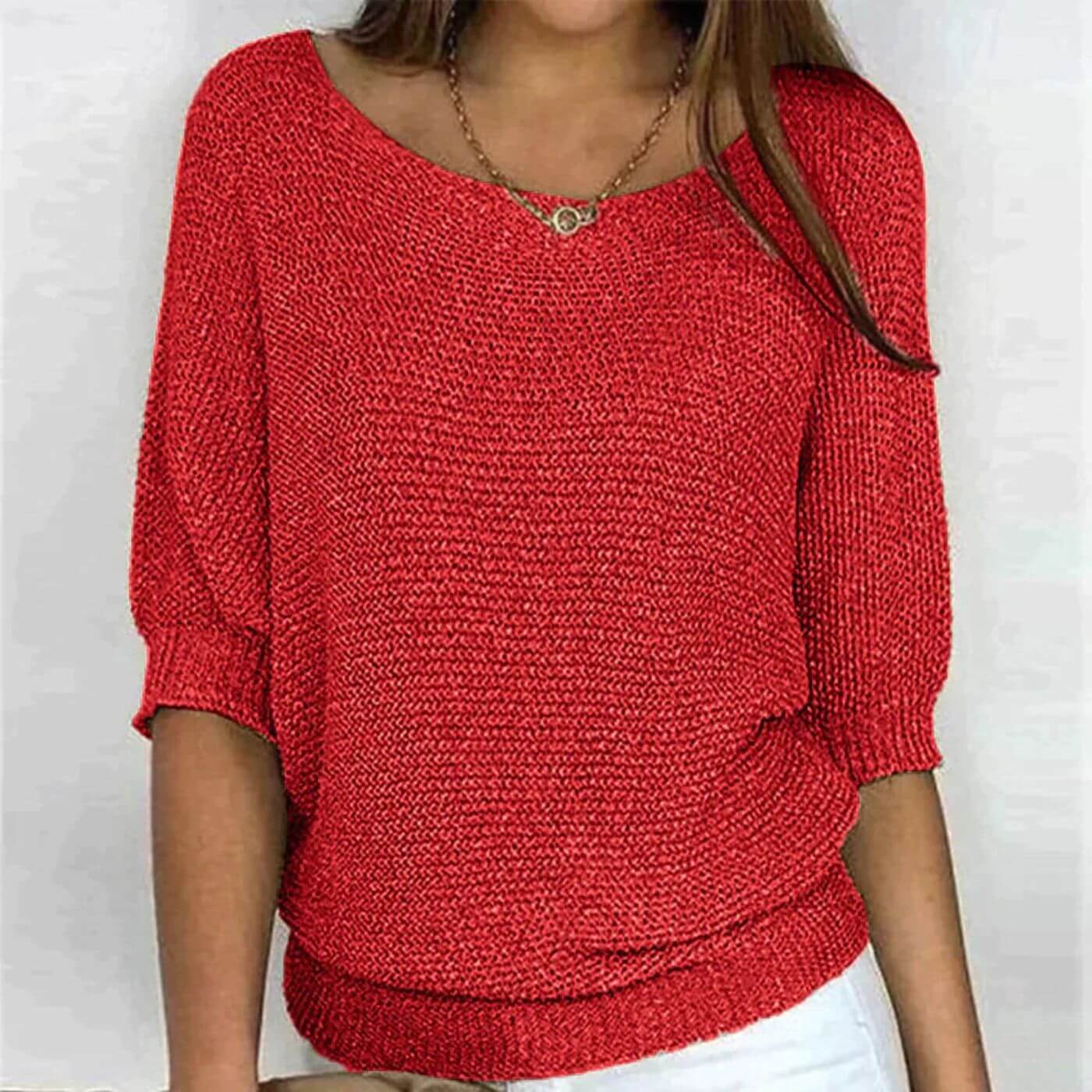 Caroline™ - Bequemer Strickpullover