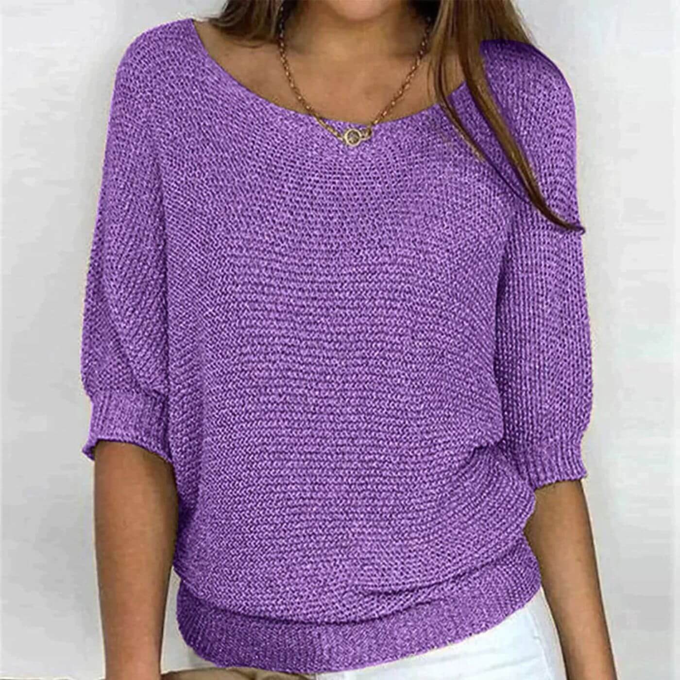Caroline™ - Bequemer Strickpullover
