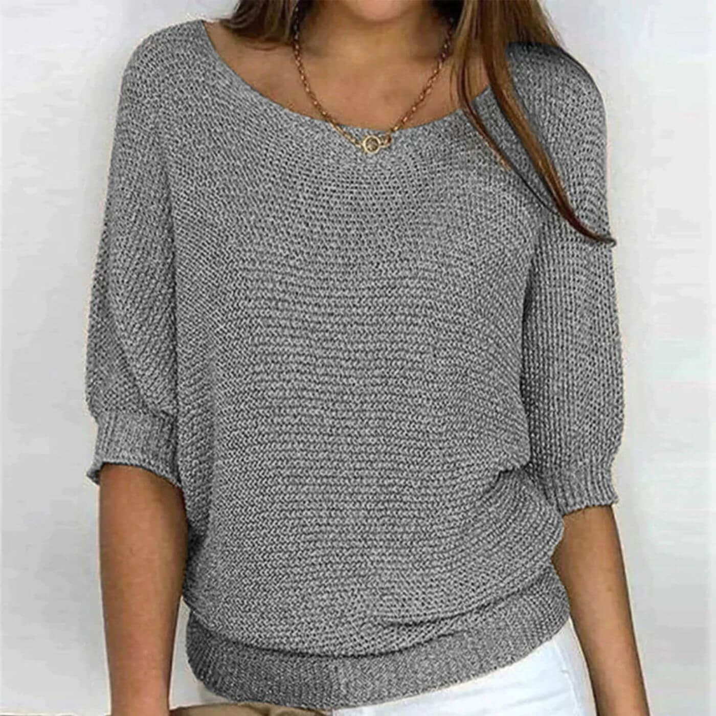 Caroline™ - Bequemer Strickpullover