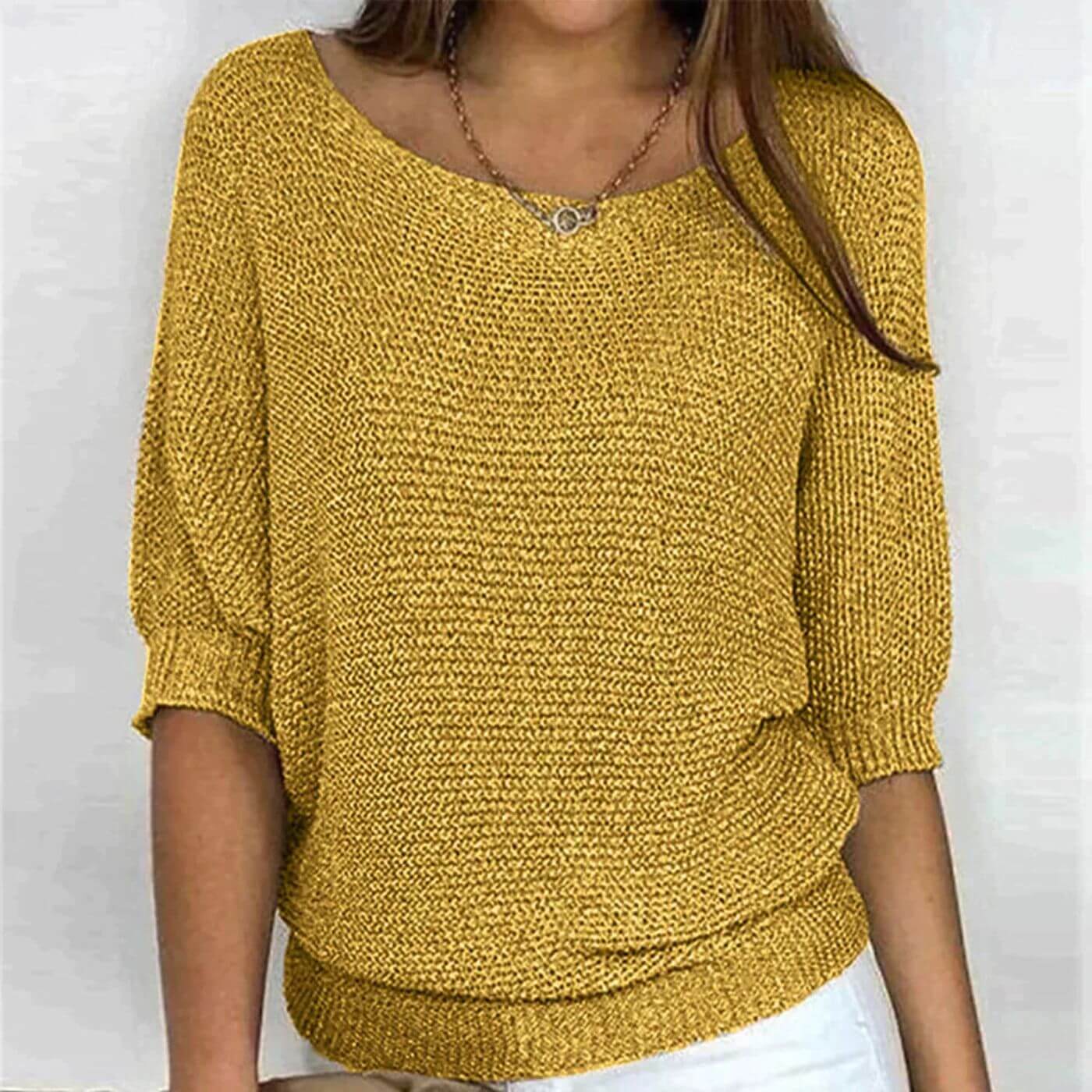 Caroline™ - Bequemer Strickpullover