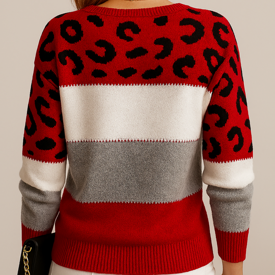 Charlene | Schicker Leopardenpullover