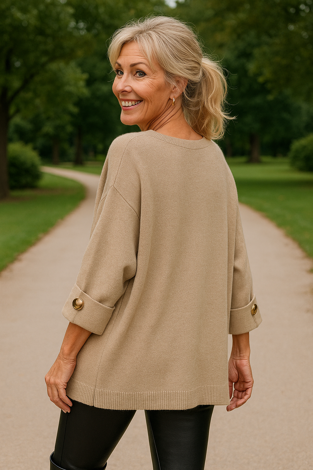 Danika | Pullover-Bluse – Mühelose Eleganz, täglicher Komfort