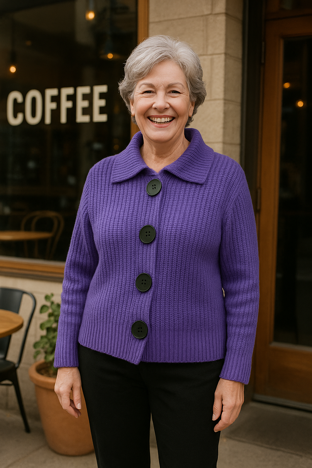 Emmeline | Heritage Strick-Cardigan – Weichheit, Wärme, Selbstvertrauen