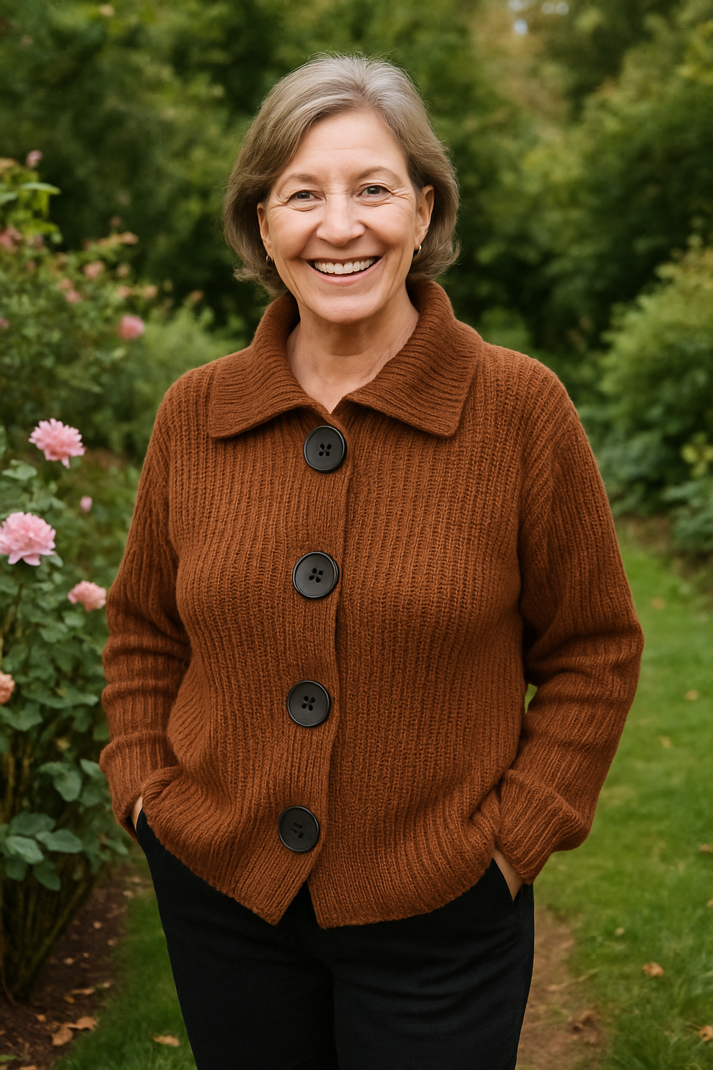 Emmeline | Heritage Strick-Cardigan – Weichheit, Wärme, Selbstvertrauen