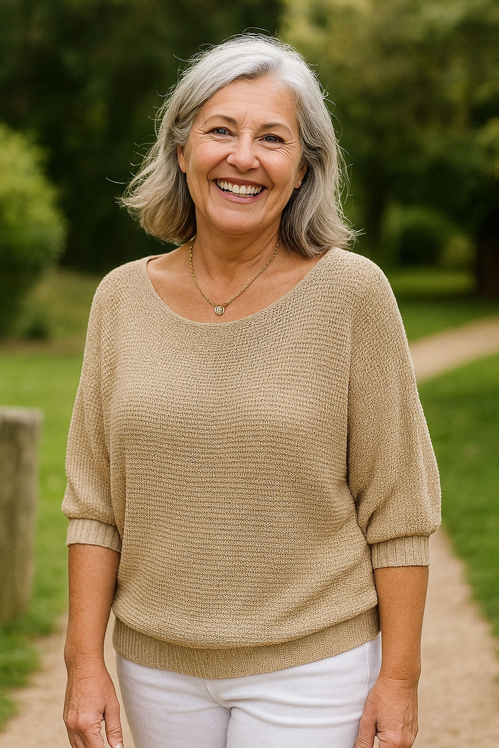 Anetta | Weiches Stricktop – Schmeichelnde Silhouette