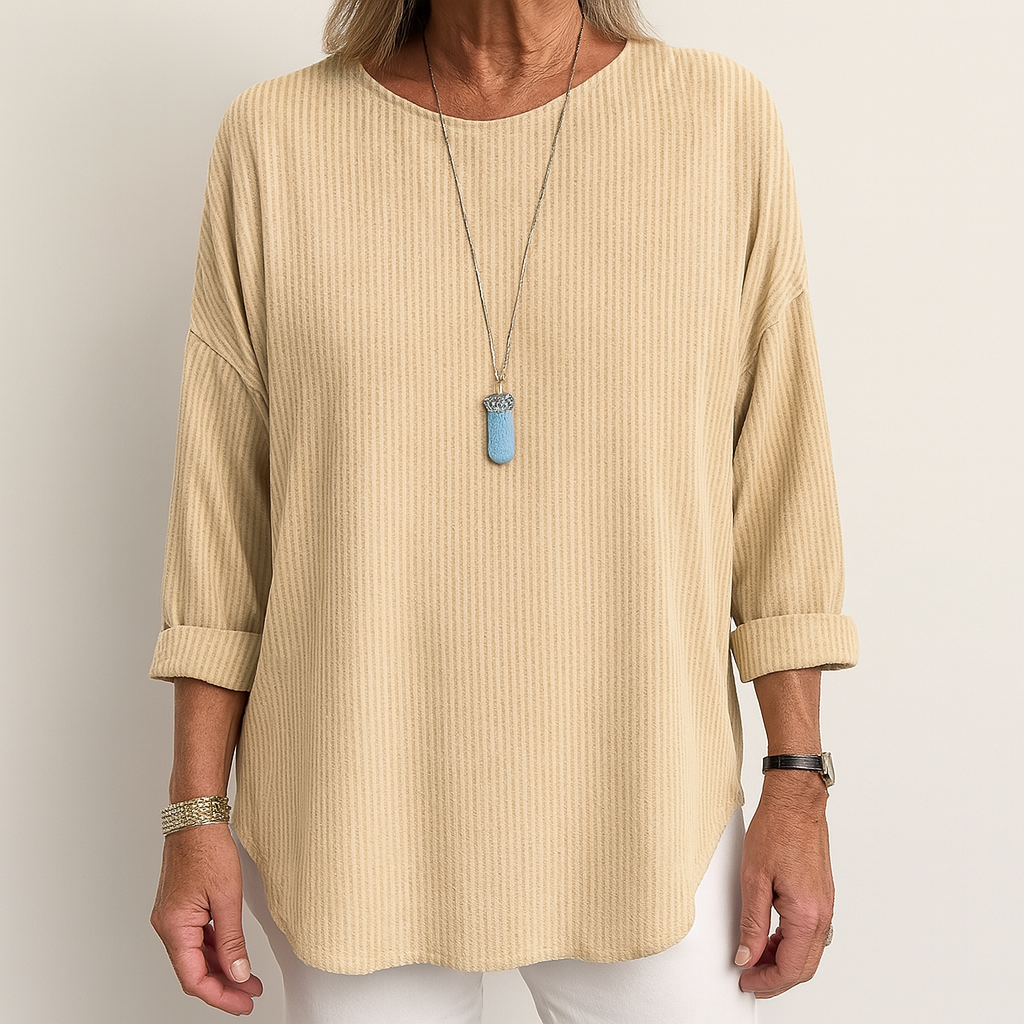 Rhea | Modische gestreifte Bluse