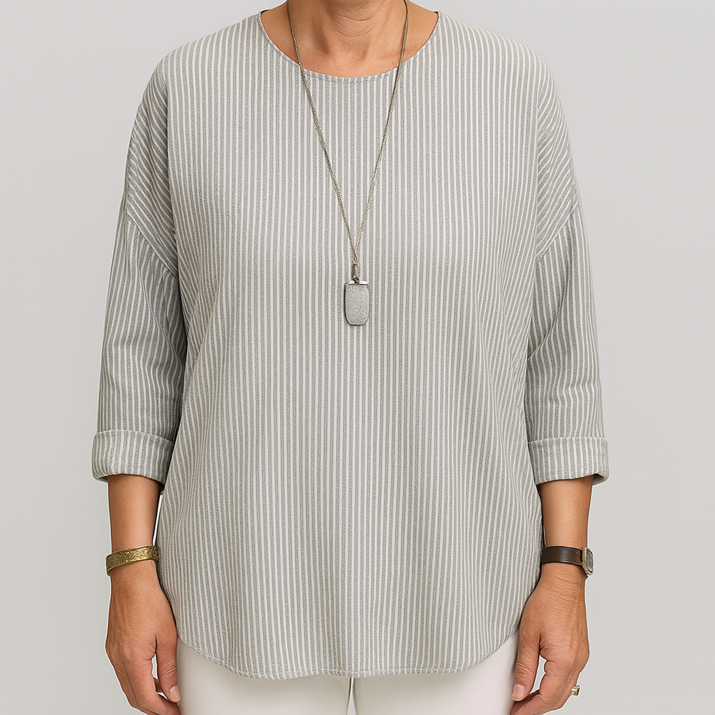 Rhea | Modische gestreifte Bluse