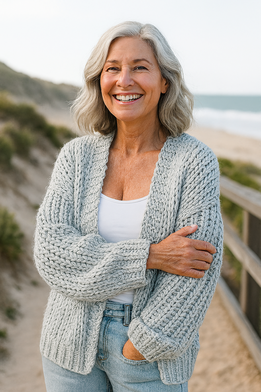 Solace | SoftLayer Cardigan – Sanfter Komfort in eleganten Lagen
