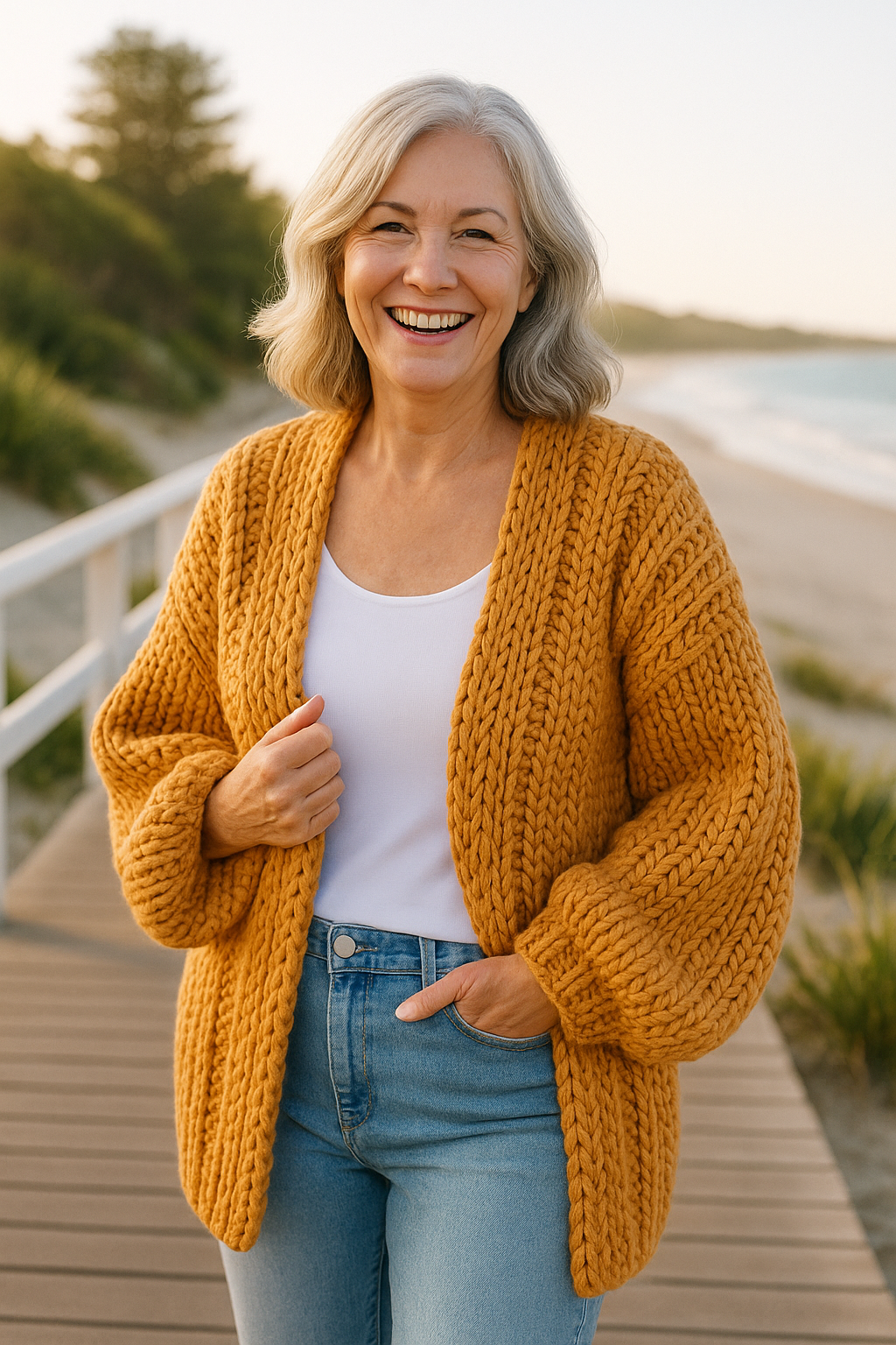 Solace | SoftLayer Cardigan – Sanfter Komfort in eleganten Lagen